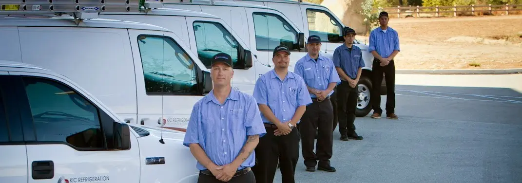 KIC Refrigeration crew ready for Mini Split Repair jobs across Zebulon